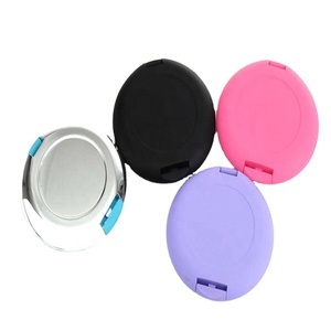 Bunter Kosmetikspiegel Reisetasche Make-up-Spiegel Akkordeon-Rundspiegel Doppelseitiger Spiegel - Product Image 1