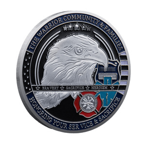 Moneta Commemorativa in Metallo per Primo Soccorso e Aquila, Moneta Souvenir dell'Eroe Urbano Americano - Product Image 6