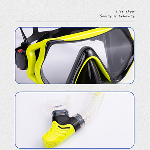 Ensemble de plongée portable en gros avec palmes, masque et tuba pour sports nautiques - Product Image 3
