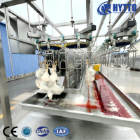 Usine avicole mobile clé en main, équipement d'abattage de volailles, ligne d'abattage de poulets, équipement d'abattage, système agricole