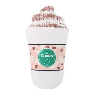 D KING Giocattoli per Cani Ecologici, Robusti e Resistenti, a Forma di Coppa Gelato Sundae e Design Bevanda Caffè Assortito, Morbidi, Sonori e da Masticare, Taglia Piccola - Product Image 5