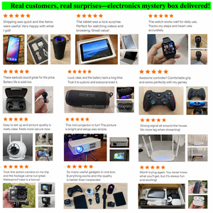 Boîte mystère électronique avec livraison gratuite, assortiment de écouteurs sans fil, drones, appareils photo numériques, batteries externes pour la vente en gros aux marchés et aux détaillants - Product Image 5