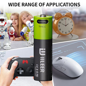 Magazzino IILEER USA in magazzino AA batteria al litio ricaricabile 1.5V 2000mAh 1700mAh 1400mAh 1200 cicli ad alta velocità di scarica - Product Image 4