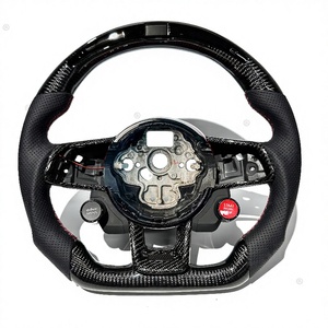 Personnalisation d'usine pour le volant en fibre de carbone avec bouton LED R8 pour Polo Golf MK7 Mk6, mise à niveau du modèle ancien - Product Image 1