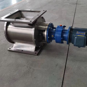 Hoge Kwaliteit Nieuwe Roestvrijstalen Vierkante Mond Roterende Luchtsluisklep Precieze Materiaalontlading Voor Industriële Setup - Product Image 1