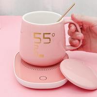 Vente en gros Coffret cadeau personnalisé Tasse thermostatique Fiole à vide Thé en céramique Fête des mères Coffret cadeau de mariage Saint Valentin pour femme