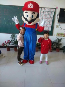 Coût d'usine drôle et moins cher costume de mascotte <span class=keywords><strong>mario</strong></span> et <span class=keywords><strong>luigi</strong></span> - Product Image 4