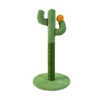 Corde en sisal naturel durable en forme de cactus grattoir à chat cadre d'escalade corde en coton arbre à gratter pour chat