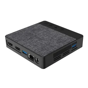 كمبيوتر سطح المكتب للألعاب احترافي طراز N42 CELERON N4050 بأرخص سعر Dp4k Win10 كمبيوتر شخصي صغير مكعب صغير