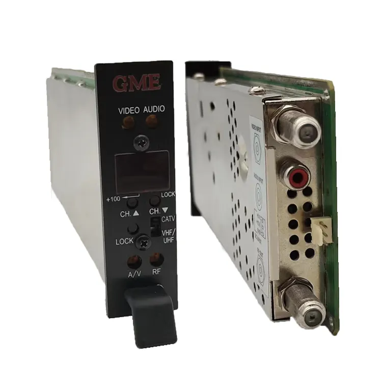 Good Mind GME Modular Broadcasenting and Television Equipmt Audio/Video Agile TV Channel Mini CATV Analog AV To Rf Modulator