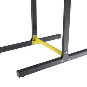 Attrezzatura da palestra per la casa all'aperto, supporto per immersione regolabile e barra Pull-Up Free Standing - Product Image 6