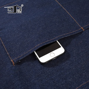 Kefei Coton Demi Taille Tablier Court Serveur/<span class=keywords><strong>Serveuse</strong></span> Restaurant <span class=keywords><strong>Tenue</strong></span> de Jardinage pour Femmes/Hommes Maison Cuisine Vêtements de Travail - Product Image 3