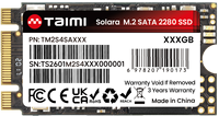 Unidad de Estado Sólido Taimi de 128 GB, 256 GB, 512 GB, 1 TB, 2 TB, Disco Duro 	 SSD SATA III de 6GB/S y 128GB para Computadora Portátil y de Escritorio