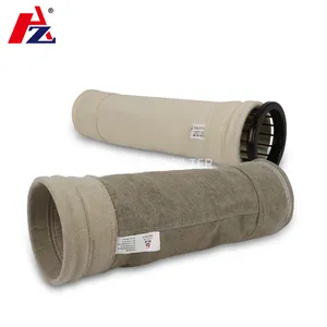 Ptfe Membrane Woven Fiber Glass Fabric Cement Dust Filter Bag