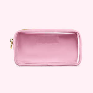 <span class=keywords><strong>Neceser</strong></span> de Maquillaje Transparente de PVC, Impermeable, para Cosméticos, con Diseño Clásico de Nailon y Frente Transparente - Product Image 4