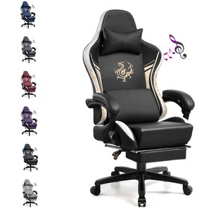 Phổ biến <span class=keywords><strong>2025</strong></span> giá rẻ nhất máy tính Ghế văn phòng <span class=keywords><strong>Bluetooth</strong></span> Loa massage chơi game ghế có thể điều chỉnh thắt lưng hỗ trợ silla de juego - Product Image 1