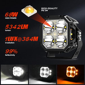 슈퍼 밝은 높은 힘 3 인 큐브 Led 포드 사이드 슈터 트럭 ATV UTV 스팟 - Product Image 2