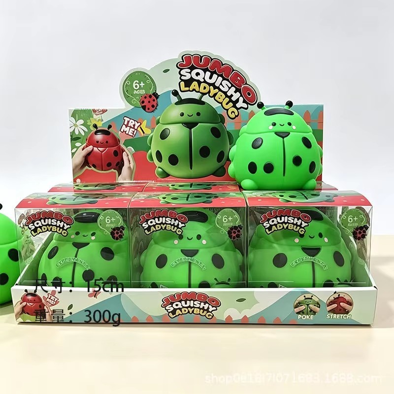 3-coccinelle-15cm-6 pcs/boîte