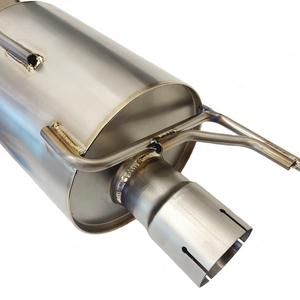 Sistema di scarico in titanio ad alte prestazioni di flusso da 2.36 pollici con morsetto compatibile con Lotus Elise Exige S2 05-11 - Product Image 4