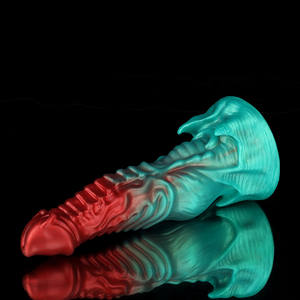 Extrem dickes Monster künstlicher Silikon dildo Fantasy Wolf Penis Alien Sexspielzeug für Frauen - Product Image 4