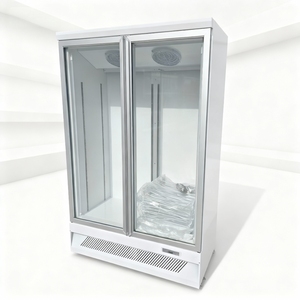 Réfrigérateur à boissons à température unique à refroidissement par compresseur direct, porte en verre, congélateur à boissons, réfrigérateur - Product Image 5