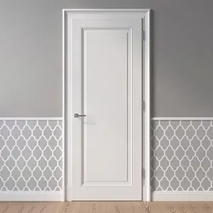 Automatic Hot In Canada Fire-proof Internal Wooden Door Interior Room Wood Doors For House