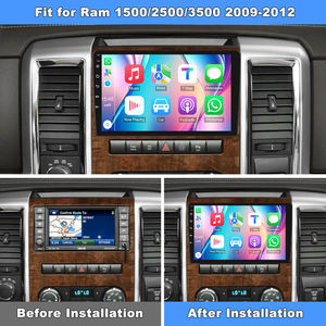 자동차 라디오 지프 램 1500/2500/3500 2009-2012 무선 카플레이 안드로이드 자동 GPS/dsp/AHD 반전 카메라 자동차 스테레오 라디오에 적합 - Product Image 5