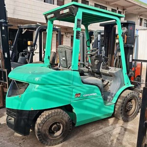 <b>Used</b> Mitsubishi 3.5ton FD35NT Powered <b>Pallet</b> Truck FWD 1 Year Warranty Available In Yard Side Shift Good Wholesale Price Japan - Product Image 4