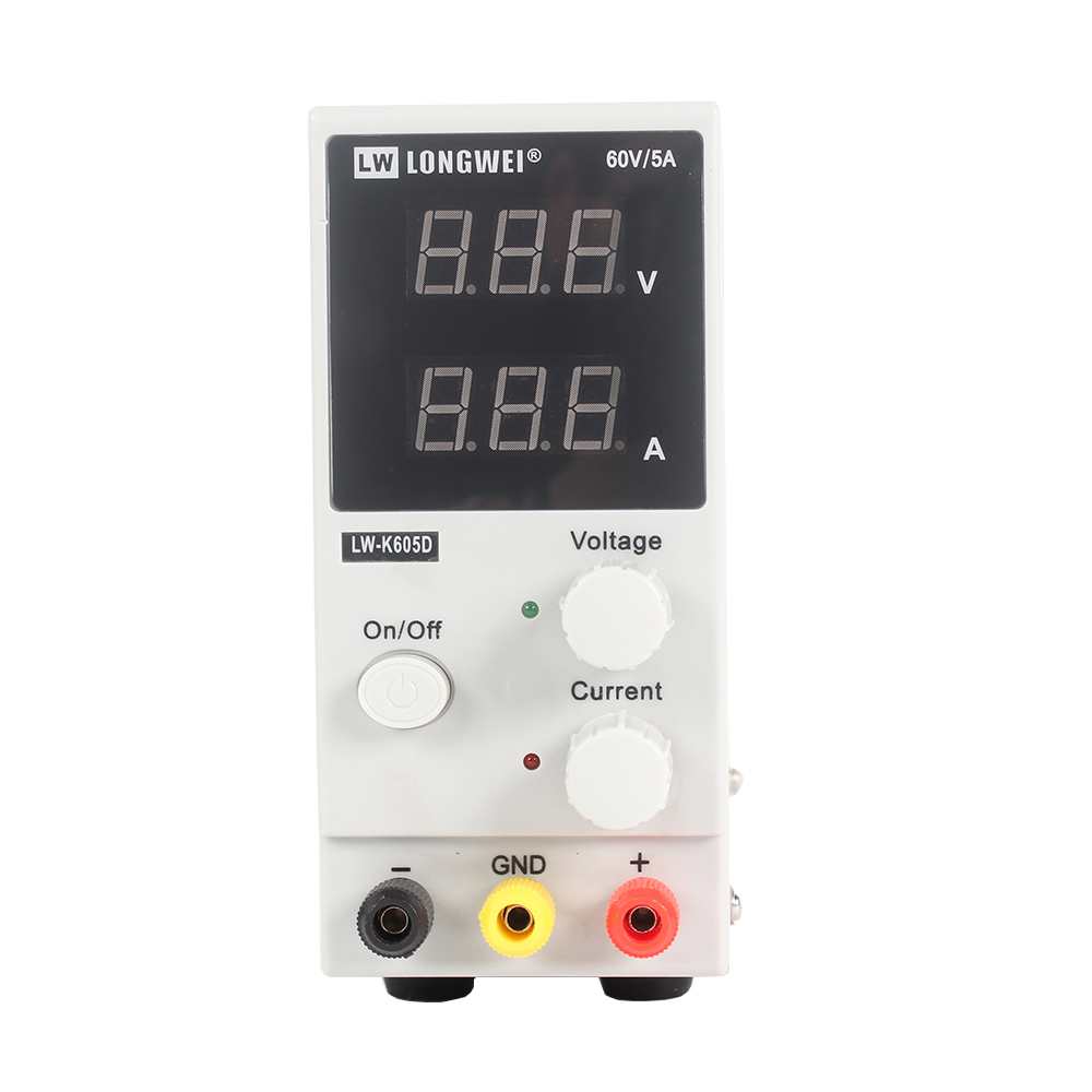 Блок питания постоянного тока LW-K605D 60 в, 5 а, миниатюрный источник питания с цифровым дисплеем и регулируемой лабораторной интегральной схемой с регулируемым переключателем