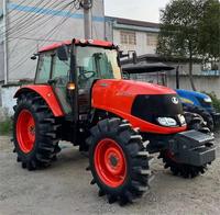 Tractor Usado Kubota MX1304 130hp, Tractor Japonés de Dos Ruedas, Mini Tractor 4x4, Maquinaria Agrícola