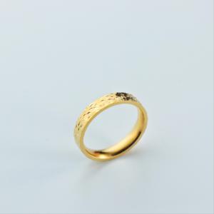 Anillos Clásicos Vefiery Eternity Band de Acero Inoxidable, Chapados en Oro de 18K, con Circonita, Hipoalergénicos, Resistentes al Deslustre, Impermeables, Anillos de Moda - Product Image 6