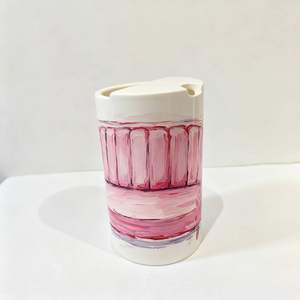 Taza de café de cerámica hecha a mano personalizada-Porcelana pintada a mano con foto personalizada para regalos de vacaciones - Product Image 5