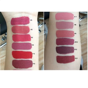 Cosméticos al por Mayor de Alta Pigmentación, Lápiz Labial Líquido Mate Impermeable, Juego de 6 Lápices Labiales, Juego de Lápices Labiales de Regalo, Cajas de Maquillaje, Cosméticos - Product Image 3