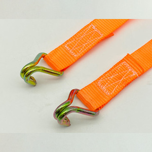 Sangle de fixation de cargaison 25 mm à double crochet en polyester haute résistance pour la fabrication - Product Image 2