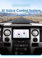 CARUPEZ Radio de Auto con Pantalla Táctil Android DSP de 9 Pulgadas, GPS Integrado, CarPlay, USB, Cámara de Reversa, Android Auto, Ford F150 P415 Raptor