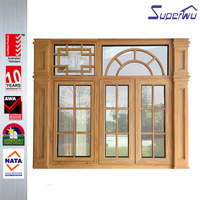 Superhouse 2026 Perfiles Personalizados de Aluminio para Ventanas de Madera, Ventanas Abatibles con Marco de Aluminio Revestido de Madera