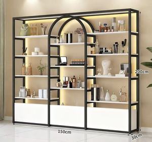 Vitrina Iluminada de Múltiples Niveles <span class=keywords><strong>EMMA</strong></span> para Salón de Belleza, Exhibidor Comercial para Esmaltes de Uñas, Geles y Cosméticos - Product Image 3