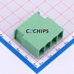 1804700 Plug-in Terminal Block Through hole Component (THT),P=7.62mm Connector 7.62mm Green Straight Pin 4P - Product Image 1
