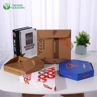 Pochettes de livraison de pizza et de sushi en carton ondulé biodégradable, portables, réutilisables, de qualité alimentaire, avec logo personnalisé, taille sur mesure et gaufrage, pour la Chine
