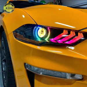 2018-2020 pour <span class=keywords><strong>Ford</strong></span> <span class=keywords><strong>Mustang</strong></span> DRL <span class=keywords><strong>LED</strong></span> Board RGB Chasing Turning Signal <span class=keywords><strong>LED</strong></span> Strip Switchback Daytime Running Light New Condition - Product Image 5