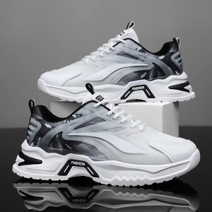 Zapatos de Verano para Hombre, Nuevos Zapatos Deportivos de Malla, Versátiles, con Suela Gruesa, para Correr, Casuales, Estilo Papá - Product Image 1