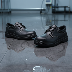 <span class=keywords><strong>Scarpe</strong></span> da Chef Unisex Antiscivolo Resistenti all'Olio con Punta in Acciaio per Cucina e Ristorante, Adatte a Tutte le Stagioni - Product Image 3