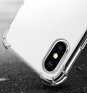 Funda Transparente Antigolpes de TPU para <span class=keywords><strong>iPhone</strong></span> 17 16 15 14 13 12 <span class=keywords><strong>11</strong></span> Pro Max, Carcasa Trasera Transparente para Teléfono Móvil - Product Image 1