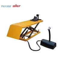 Plateforme élévatrice hydraulique électrique pour moto, type ciseaux, pour le levage de motos