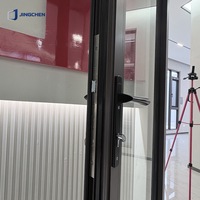 Poignée de verrouillage coulissante pour fenêtre en alliage d'aluminium sur mesure, grille de sécurité, écran d'intimité, double vitrage moderne pour villa