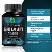 Capsules de Shilajit ultra puissantes, énergie naturelle, soutien immunitaire musculaire articulaire, complément alimentaire