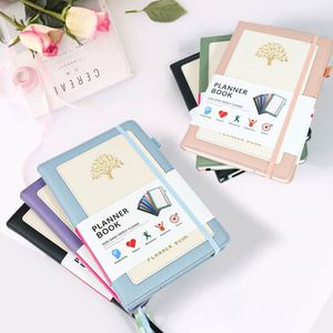 Pocket Binder Kraft Sublimation <b>Cute</b> Custom Logo Custom Printing Diary PU <b>Notebook</b> With Pen - Product Image 3
