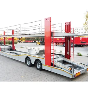 The New Large-scale Double-bridge Vehicle Trailer Is Produced And Sold In China