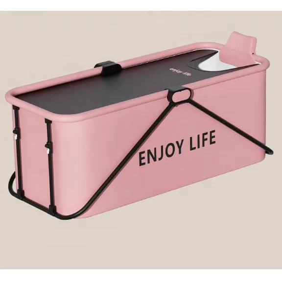 Best Selling Newly Designed PVC Square Family Portable Bath Bucket SPA Tubs Folding Plastic Bathtub