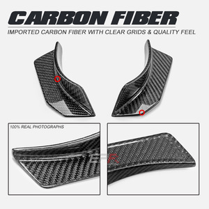 Alerón Delantero de Fibra de Carbono ATTK para Fiat 500/595/695 Abarth Serie 4 EPA (Modelo S4 EU 2016-2023) Fácil Instalación - Product Image 2